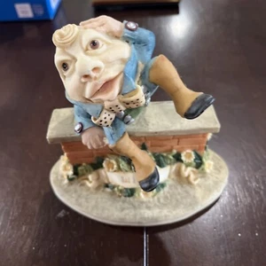 RARE Vintage Humpty Dumpty Resin Figurine 91/3500 UDC 1991 - Picture 1 of 7