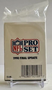 1990 Pro Set NFL Football Final Update Sealed Set Emmitt Smith Rookie Card - Picture 1 of 2