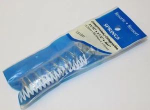 2 Pieces Resorte 543018 Spring Compression 23/32" x 3-1/2" x 0.041" - Picture 1 of 1