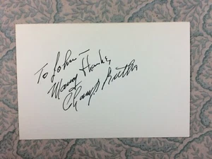 Champ Butler - Percy Faith - Down Yonder con Champ - Autógrafo - Imagen 1 de 1
