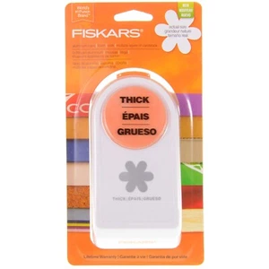 Fiskars Thick Floral Frenzy Punch Shape Size 1.5 Inch - Picture 1 of 2
