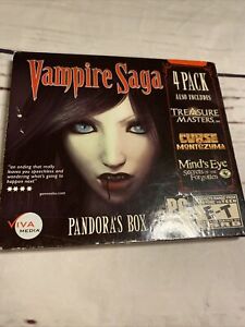 ⭐ VAMPIRE SAGA 4 PACK - WINDOWS PC CD GAME 2010