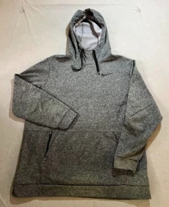 Sudadera Nike Dri-Fit Adulto XL Gris Pullover Mangas Largas Sudadera con Capucha Para Hombre. - Imagen 1 de 10