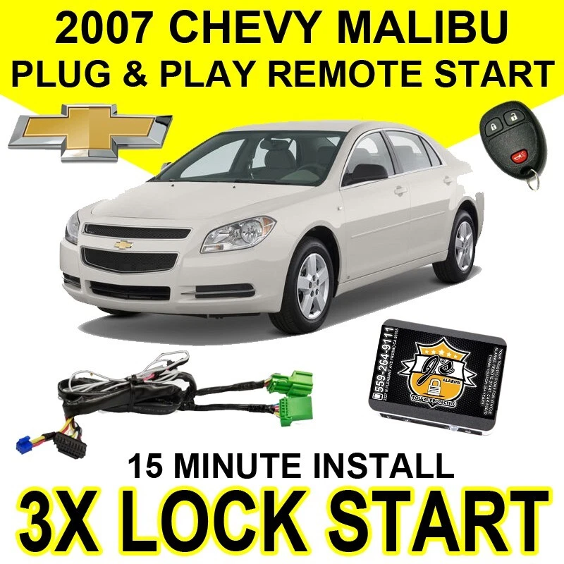 Chevy Malibu 2007 sistema de arranque remoto Plug & Play Chevrolet GM Chevy GM2 Foto 1 de 4