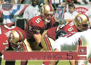 2002 Upper Deck #144 Jeff Garcia San Francisco 49ers