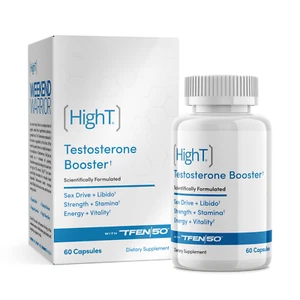 High T HighT Testosteron Booster Libido Energie Ausdauer Muskel Nahrungsergänzung 60ct - Bild 1 von 5