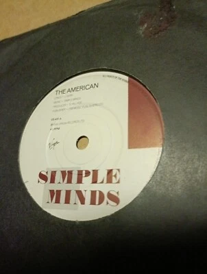 Simple Minds ‎– The American.  7" - Image 1 of 2