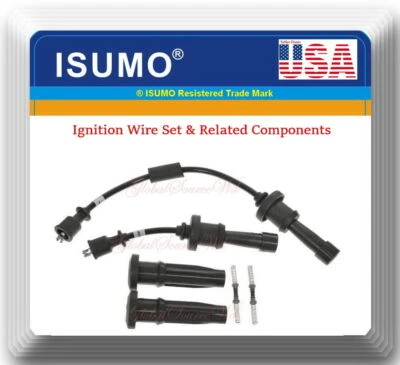 Ignition Wire Set & Related Components Fits:OEM# 27501-38B00 Hyundai Kia L4 2.4L - Изображение 1 из 2