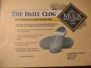 Clogs Muck Kids Slip On Waterproof Clogs Size 1 Or 32 EU - Picture 1 of 7