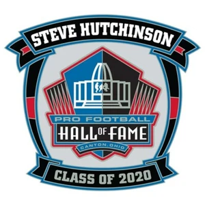 2020 Pro Football Hall of Fame Collectible Pin Steve Hutchinson Seattle Seahawks - Picture 1 of 1