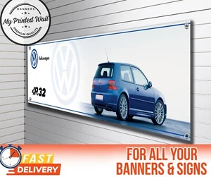 VW Mk4 Golf R32 Banner for WORKSHOP, Garage, Sign, Showroom,