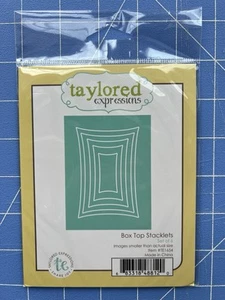 Taylored Expressions Box Top Stacklets Die New - Picture 1 of 1