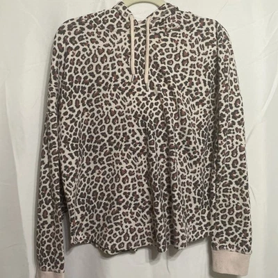 Женский пуловер с капюшоном Victoria's Secret с анималистическим принтом большой размер - Изображение 1 из 4