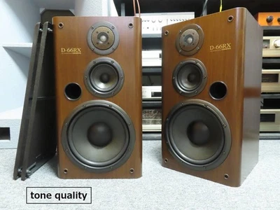 Par de Altavoces de 3 Vías ONKYO D-66RX Raro Probado Funciona Desde Japón GS03 19.5/PC Foto 1 de 4