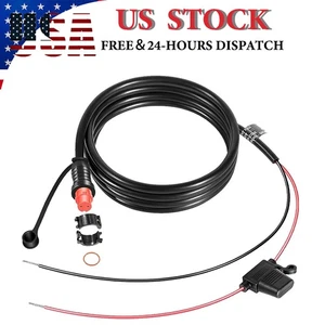 for Garmin GLS,GPSMAP,GSD,LiveScope 010-11425-01 Threaded Power Cable - Picture 1 of 8