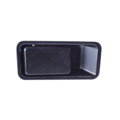 Omix-ADA 11812.09 Driver Side Half Door Black Door Handle for Wrangler TJ/LJ/YJ - Image 1 of 3