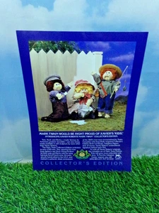 CABBAGE PATCH KIDS PICTURE ADVERTISMENT FLYER  MARK TWAIN ED - Picture 1 of 1