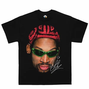 Dennis Rodman T-Shirt, Basketball Nba T-Shirt Bootleg Style Retro - Picture 1 of 4