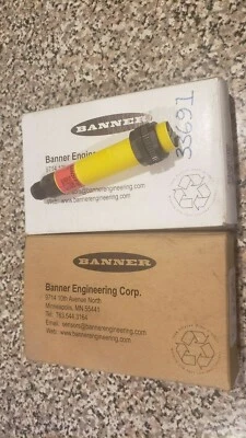 BANNER S18AW3FF100Q1 PHOTOELECTRIC SENSOR - Image 1 of 4