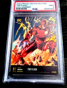 2022 HRO Chapter 2 THE FLASH Legends Holo Foil Physical (Card Only) PSA 9 Mint - Picture 1 of 1
