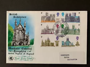 GREAT BRITAIN 1969 CATHEDRALS 6v FIRST DAY COVER PHILATEX ST PAULS LONDON EC HS - Picture 1 of 1