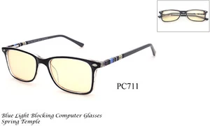 Blue Light Blocking Glasses Computer Eyewear Quality Cellulose Propionate Frame - Picture 1 of 8
