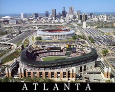 Atlanta Braves Turner Field , 8x10 Color Photo