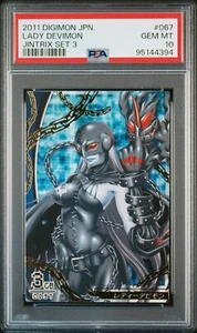 PSA10 3-067/081 LadyDevimon Queen Rare Digimon Card Game Jintrix - Bild 1 von 2