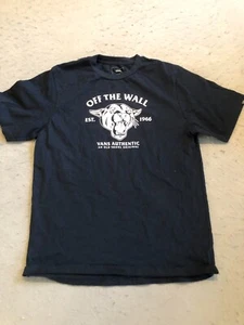 Vans Shirt Youth Extra Large OTW Navy Blue Graphic Tee - Picture 1 of 4