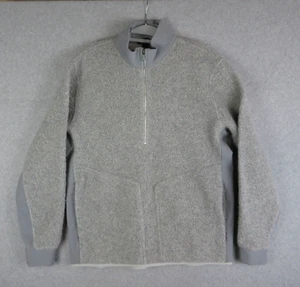 Pullover Lululemon Para Hombres XL Gris Brezo Tundra Trek 1/2 Cremallera Lana Sherpa Vellón - Imagen 1 de 8