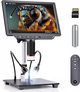 Dcorn 10" 4K Digital Microscope Camera 2000X Coin Microscope 52MP With 64GB - Picture 1 of 10