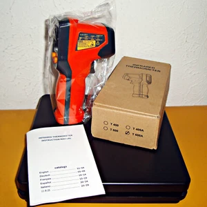【NEW】NJTY T600A HANDHELD NON CONTACT HEAT INFRARED THERMOMETER GUN (UPGRADED) - Picture 1 of 11
