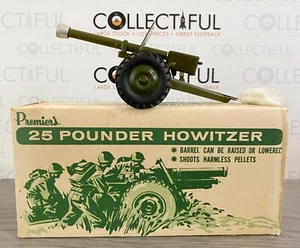 PREMIER - 25 POUNDER HOWITZER - LONG RANGE ARTILLERY - DIECAST CANNON - MIB🔥 - Picture 1 of 3