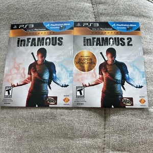 inFamous Collection PlayStation 3 PS3 CIB Complete! Lot As Pictured - Picture 1 of 4