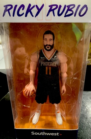 Rare Ricky Rubio Phoenix Suns Action Figure, Southwest Giveaway Collectible Cover