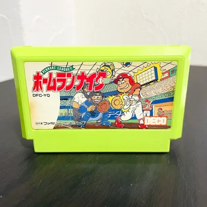 Homerun Nighter Nintendo Famicom NES Japanese Version DECO 1989 DFC-YQ Sports - Picture 1 of 24