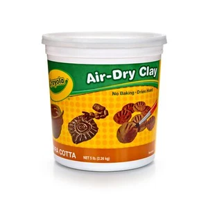 Crayola Air-Dry Clay, 5 lb. Tub, Terra Cotta - Picture 1 of 1