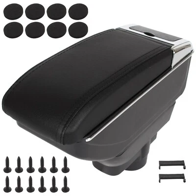 BRACCIOLO CON PORTAOGGETTI + KIT DI INSTALLAZIONE PER OPEL CORSA D 06-14 - Image 1 of 3