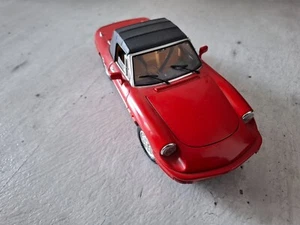 Alfa Romeo Spider, softtop nero, 1966, rosso, 1:18, Jouef Evolution - Foto 1 di 17