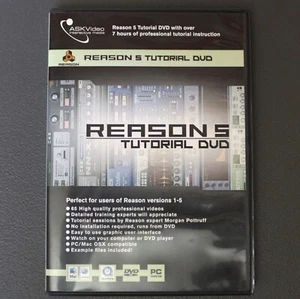 Reason 5.0 Tutorial DVD. Propellerhead Software Instructional Video - Imagen 1 de 3