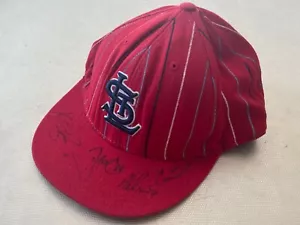 SIGNED American Needle Professional 7 3/8 St. Louis Cardinals Hat UNKOWN PLAYERS - Picture 1 of 13