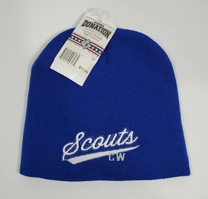 GORRA DE GORRO DE PUNTO CONRAD WEISER HIGH SCOUTS ROBESONIA PA ADULTO TALLA ÚNICA NUEVA CON ETIQUETAS - Imagen 1 de 3