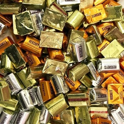 HERSHEY'S NUGGETS ASSORTMENT Milk Chocolate Candy Wrap Bulk 1 Pound - Image 1 of 4