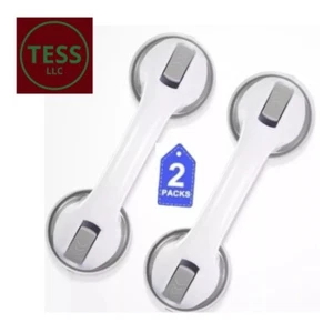 1 Pair Shower Grab Bars for Seniors Helping Handles For The Bathroom & Household - Picture 1 of 2