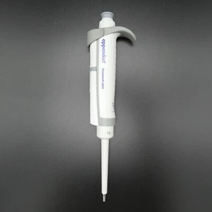 Eppendorf Research Plus Pipette, 0.5-10ul, Single Channel, Dark Gray, w Certif. - Picture 1 of 4