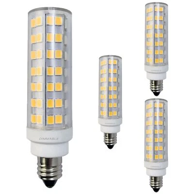 Diodesy 4PK LED T6 Light Bulb, Retrofit Lamp, 6.5W, 70W, 2700K, 700LM, CRI80 - Image 1 of 4
