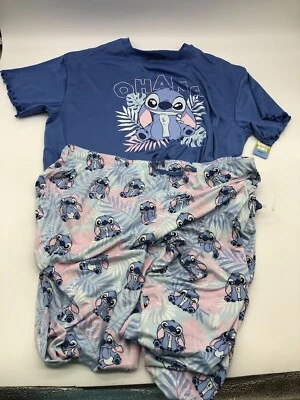 Conjunto de pijama de manga corta y pantalón Character súper suave cómodo puntada Foto 1 de 4