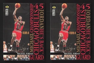 2x 1995-96 Collector's Choice Michael Jordan #M3 Cantidad 2 - Imagen 1 de 5