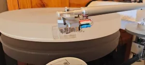 CLEARAUDIO CHAMPION TURNTABLE - BLACK ACRYLIC + SATISFY + CONCEPT MM - PERFECT - Picture 1 of 24