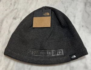 The North Face TNF Mountain Beanie ESOP Month 2022 Dark Grey New Tags - Picture 1 of 11